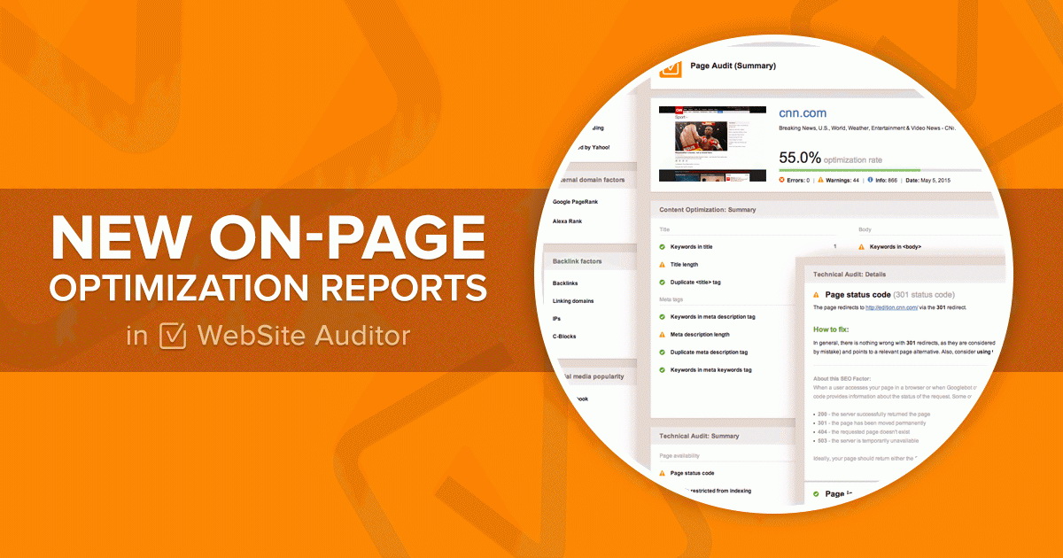 SEO web site auditor